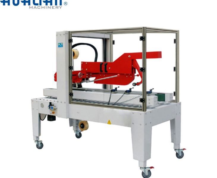 Sellador automático de cajas plegables con solapa