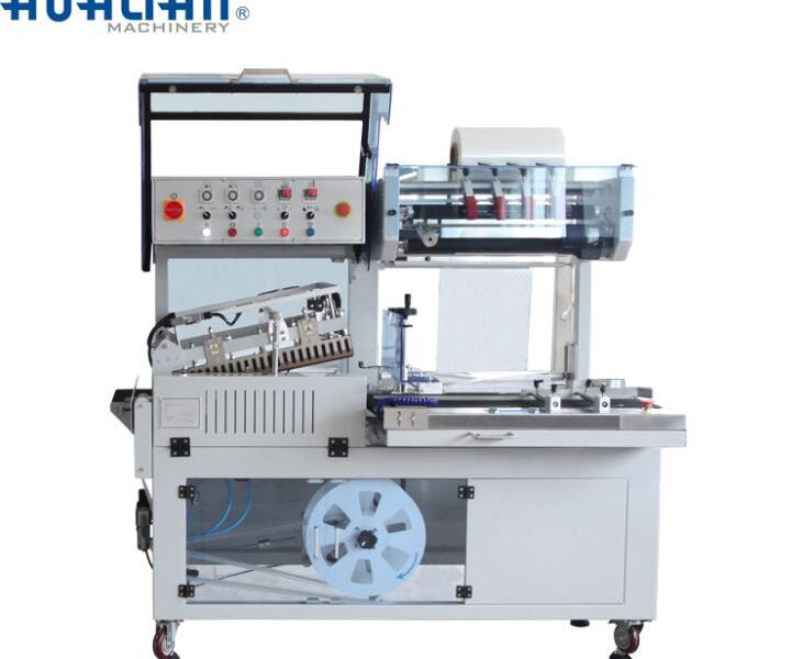 Máquina cortadora automática de sellador en L