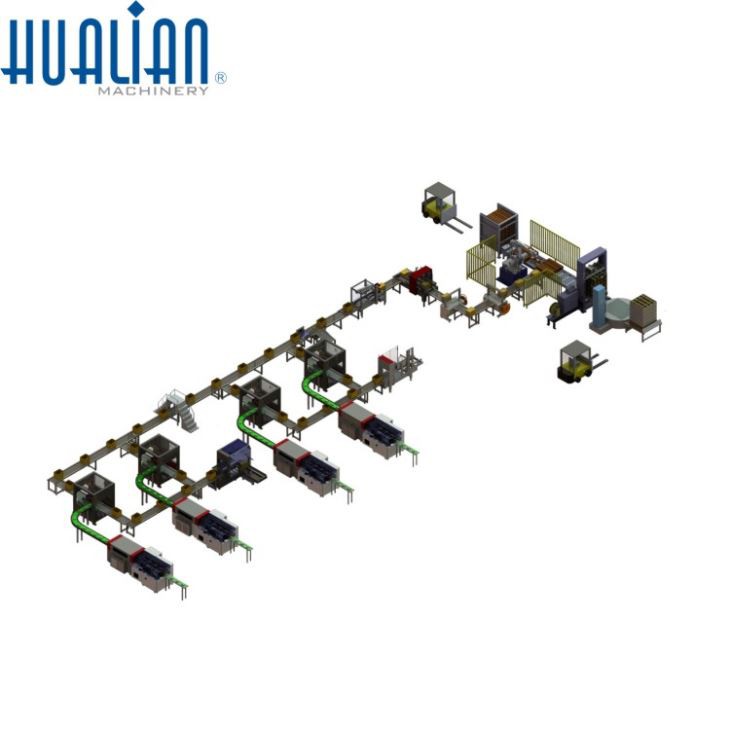 Sistema de embalaje automático de cartón