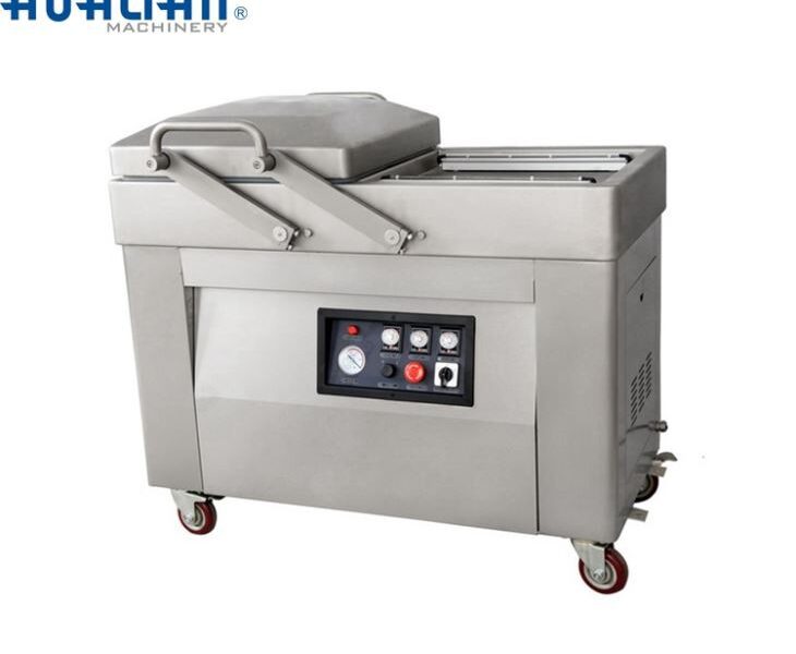 Envasadora al vacío doble cámara para alimentos e industria