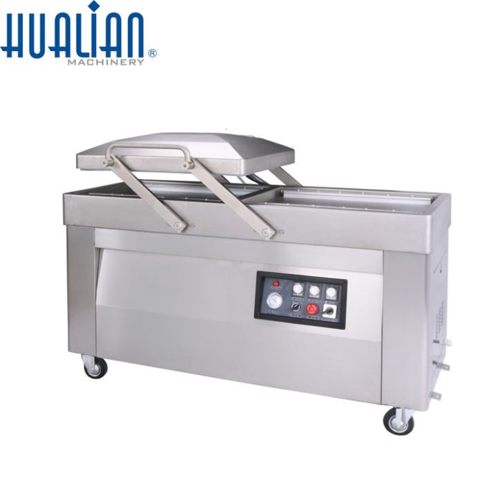 Máquina de envasado al vacío de doble cámara