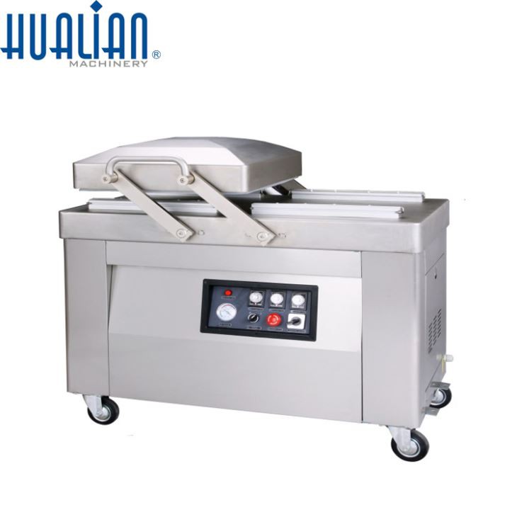 Sellador al vacío de doble cámara