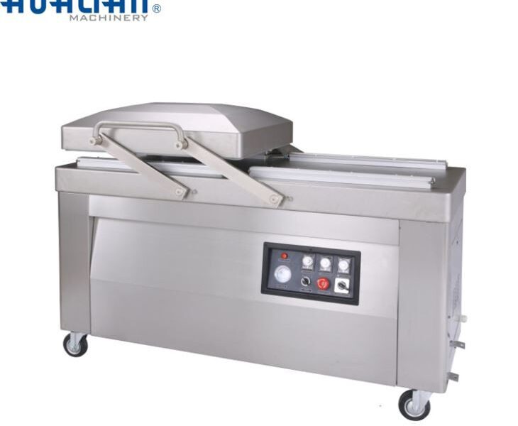 Máquina de sellado al vacío de doble cámara