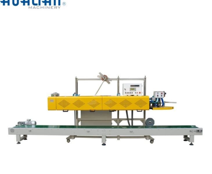 Empaquetadora automática de doble plegado y sellado