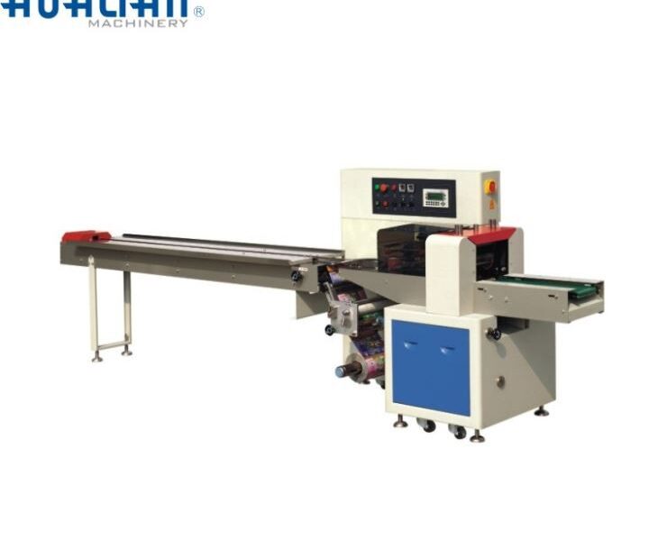 Empaquetadora horizontal automática de papel hacia abajo