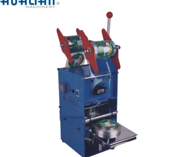 Sellador manual de vasos