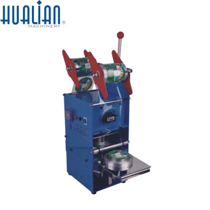 Sellador manual de vasos